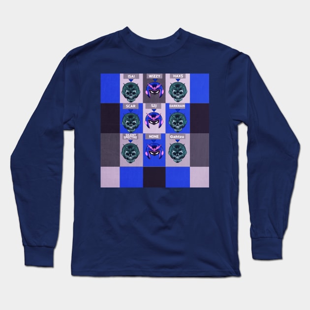 Eras of knee -blue- Long Sleeve T-Shirt by exogreyfox